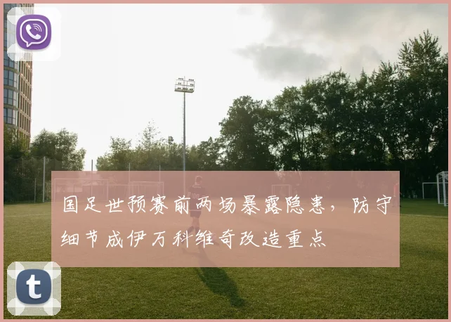 国足世预赛前两场暴露隐患，防守细节成伊万科维奇改造重点 - 球天下体育推荐